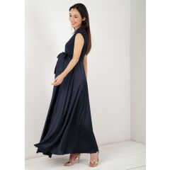 Attesa Maternity - Kleid Lucrezia - blue