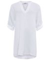 Zwillingsherz - Musselin-Tunika BW - one size - white