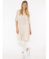 Zwillingsherz- Streifenbl./Tunika "Nizza" one size- beige
