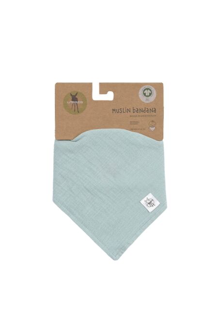Lässig - Muslin Bandana  - GOTS - silver grey