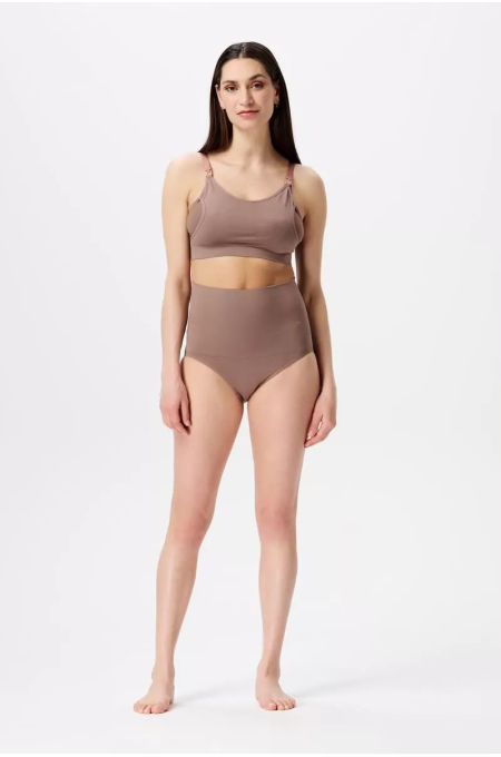 Noppies - Seamless Slip Überbauch - Deep Taupe
