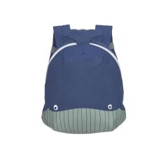Lässig- Kinderrucksack Wal -Tiny Backpack- About Friends - dark blue