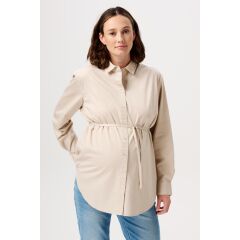Noppies Maternity - Still-Langarmbluse Arles- Light Sand