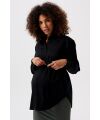 Noppies Maternity - Still-Langarmbluse Arles- Black