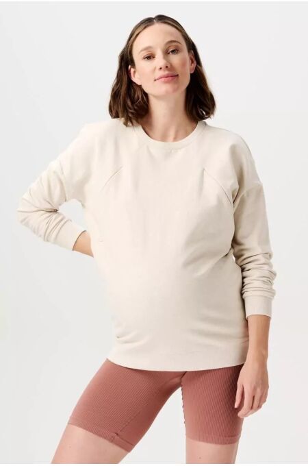 Noppies Maternity - Still-Sweater langarm Lesy - Oatmeal