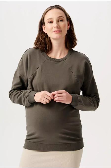 Noppies Maternity - Still-Sweater langarm Lesy - Olive