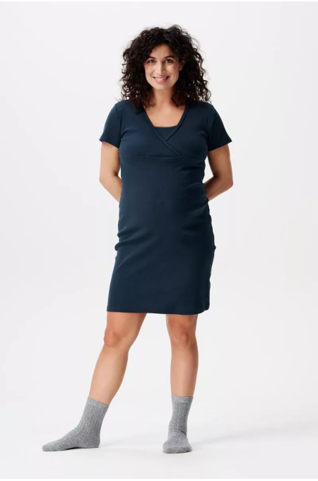 Noppies Maternity - rib Still-Nachthemd Modell: Tami kurzarm - Night