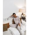 Noppies Maternity - rib Schlaf Hose OTB - Taupe Melange