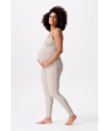 Noppies Maternity - rib Schlaf Hose OTB - Taupe Melange