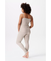 Noppies Maternity - rib Schlaf Hose OTB - Taupe Melange