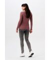 Noppies Maternity - weiches Still-Shirt langarm Elin - Rose Taupe