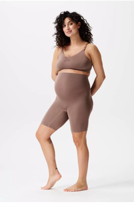 Noppies - Seamless Shorts Long - Deep Taupe