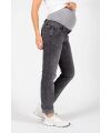 Love2Wait - mom fit Jeans Norah - Charcoal