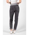 Love2Wait - mom fit Jeans Norah - Charcoal