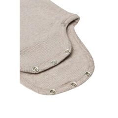 Noppies Baby - rib Body langarm - Unisex - Taupe Melange