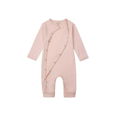 Noppies Baby - langarm rip Strampler - Rose Smoke