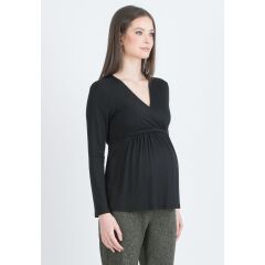 Attesa - Still-Shirt langarm - black