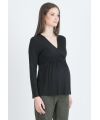 Attesa - Still-Shirt langarm - black
