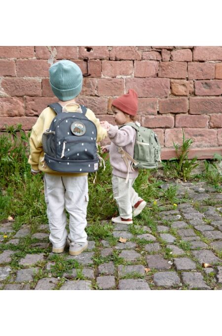 Lässig - Kindergartenrucksack - Mini Backpack - Happy Prints midnight blue