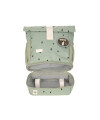 Lässig- Kinderrucksack - Mini Rolltop Backpack Happy prints - light oliv