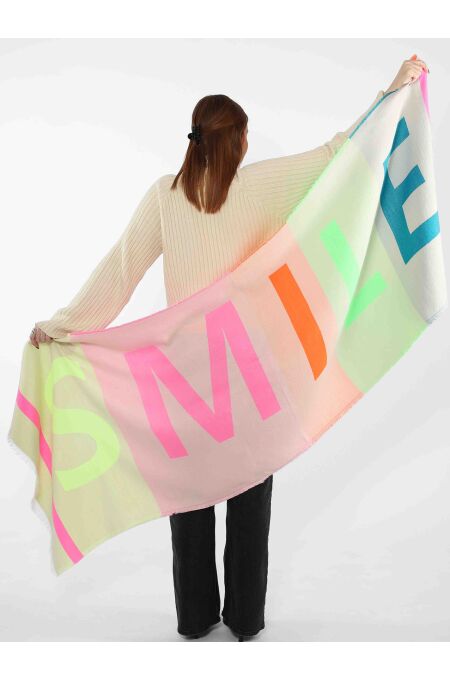 Zwillingsherz - Schal " Neon Smile"