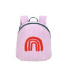 Lässig - Tiny Backpack Cord Little Gang Rainbow - lila