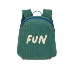 Lässig - Tiny Backpack Cord Little Gang Fun - ozean grün