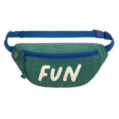 Lässig - Mini Bum Bag Cord Little Gang Smile - grün