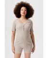 Noppies Maternity - Shorts - Taupe Melange