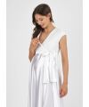 Attesa Maternity - Kleid Lucrezia - weiß
