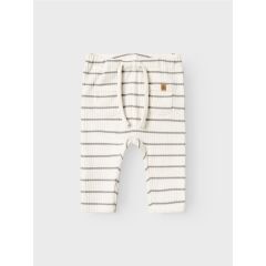 LIL´ Atelier - Hose gestreift - Coconut Milk