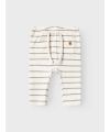 LIL´ Atelier - Hose gestreift - Coconut Milk