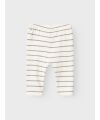 LIL´ Atelier - Hose gestreift - Coconut Milk