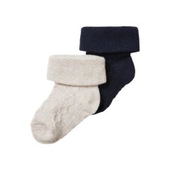 Noppies Baby - Doppelpack Socken Vails Black Iris
