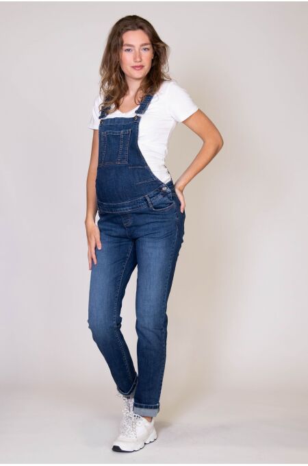 Love2Wait - Latzjeans Denim - Stone wash
