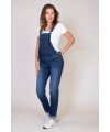 Love2Wait - Latzjeans Salopette Denim  - Stone wash
