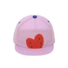 Lässig - Basecap Kinder - Heart - lavender