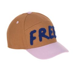 Lässig - Basecap Kinder - Free - caramel/ lila