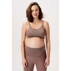 Pumping and Nursing Bra - Deep Taupe