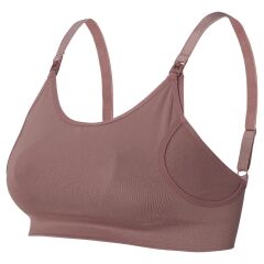 Pumping and Nursing Bra - Deep Taupe
