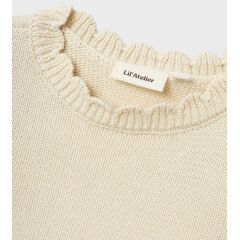 LilLAtelier - Strickpullunder mit Lochmuster - Turledove