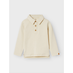 LilAtelier - Longsleeve mit Knopfleiste - Turtledove