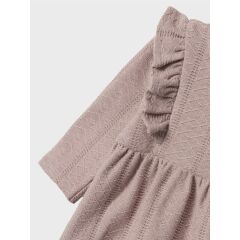 LilLAtelier - weiches Blumenkleid - Shadow Grey