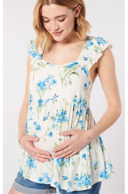 Mamarella - Umstandstop mit Flower Print