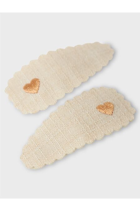 Lil´Atelier - Haarspangen - 2 Stück - Turtledove/ Sand Collar