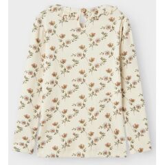 LIL´Atelier - Longsleeve mit Oliven Print - Turtledove