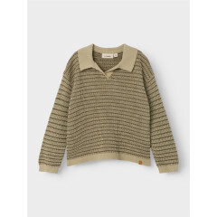 LIL´Atelier - luftiger Strickpullover gestreift -...