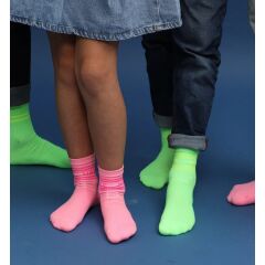My Day My Dream - Happy Neon Socken - Pink