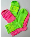 My Day My Dream - Happy Neon Socken - Pink