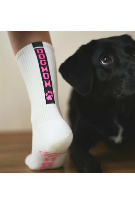 My Day My Dream - Dog Mom Neon Socken